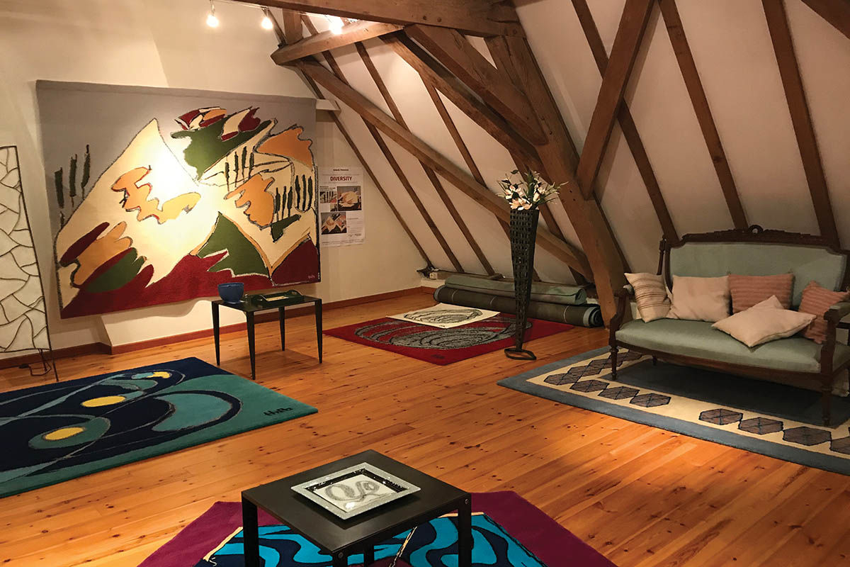 Galerij Theaxus — hand-loom tapestry, Kwaremont