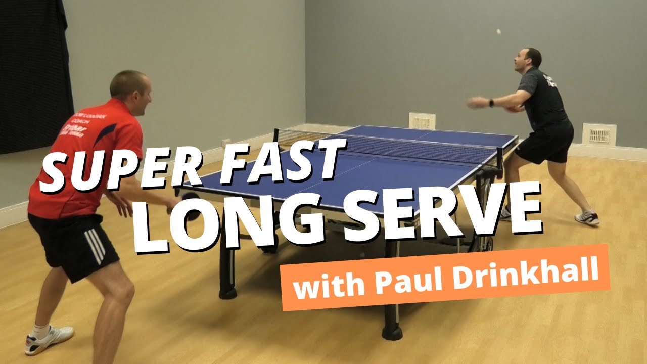 Super fast long serve with Drinkhall thumbnail