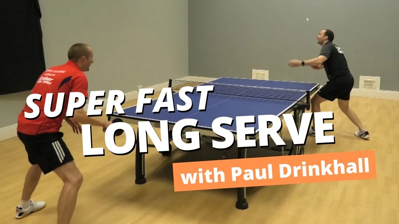 Super fast long serve with Drinkhall thumbnail