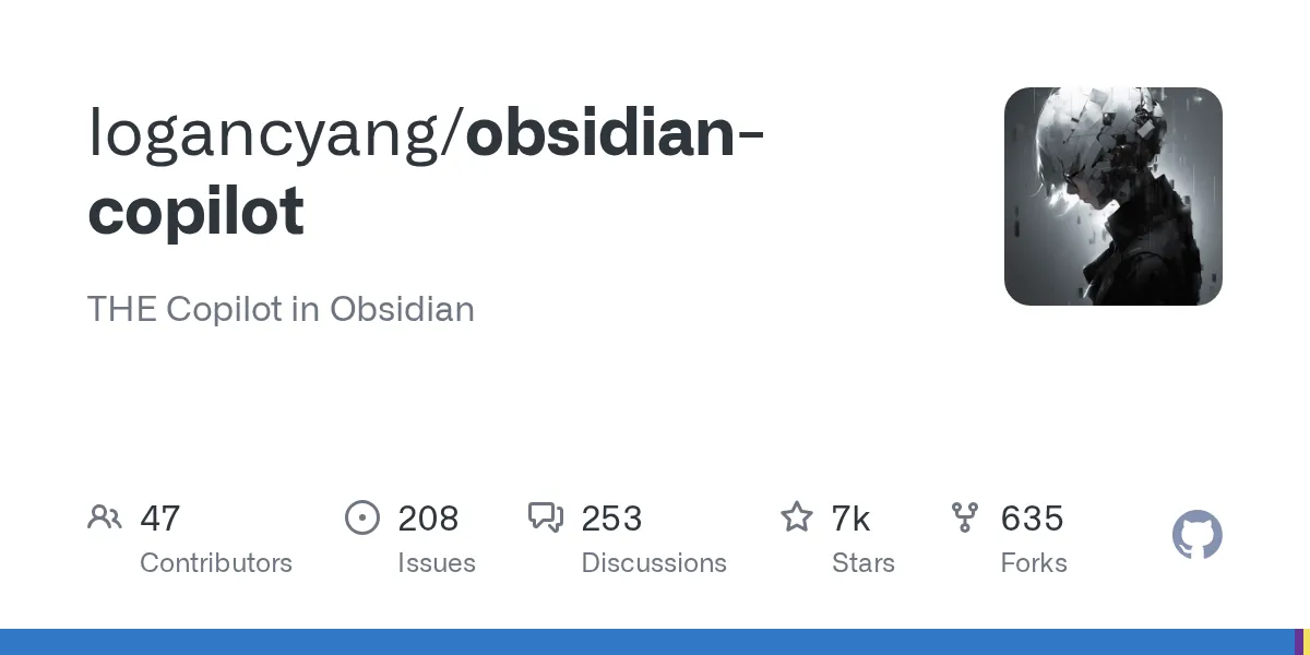 Copilot for Obsidian preview