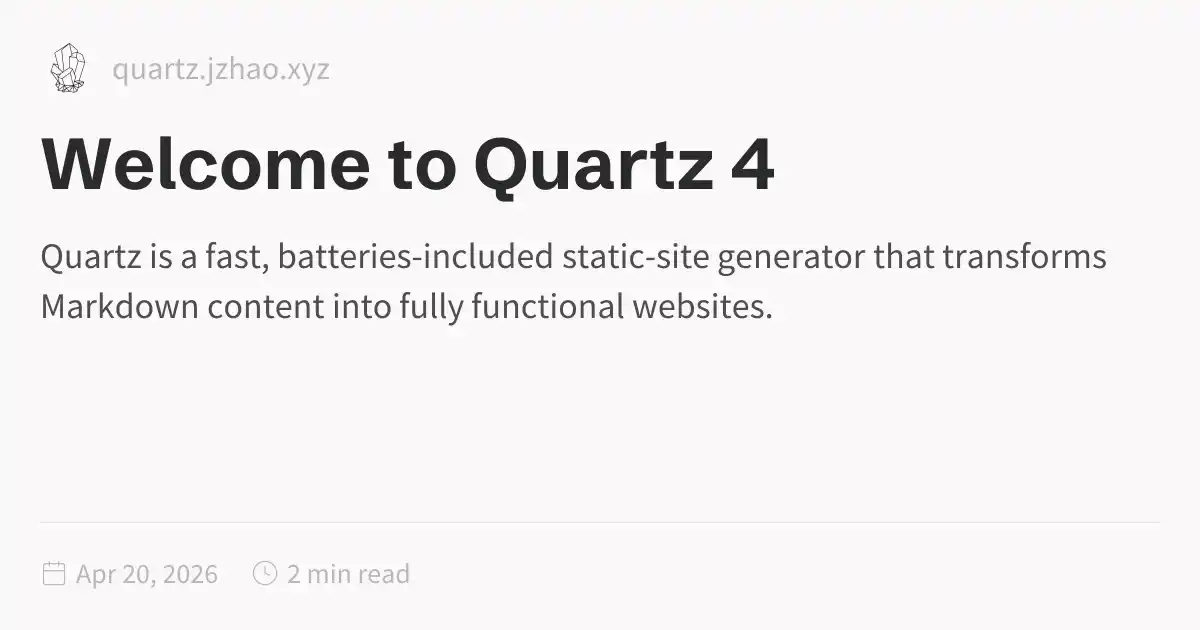 Quartz v4