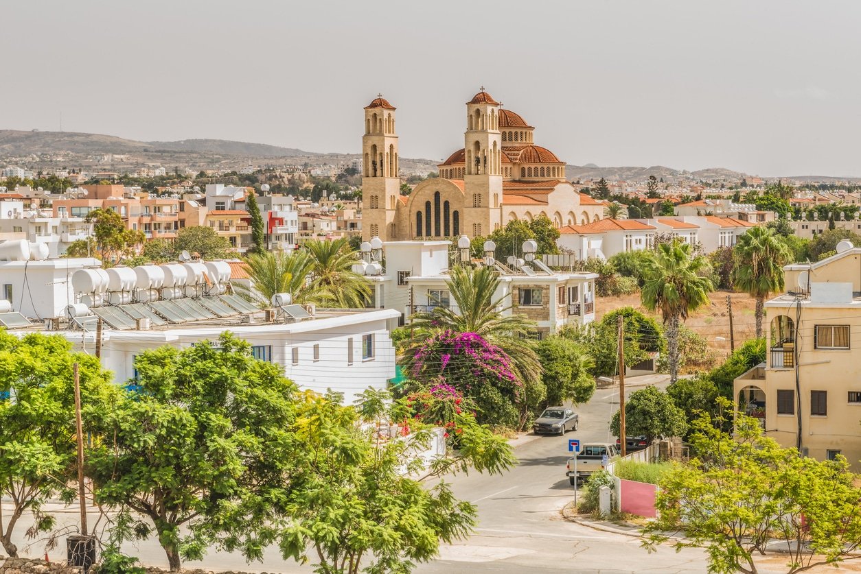 Cyprus harbour view, Paphos