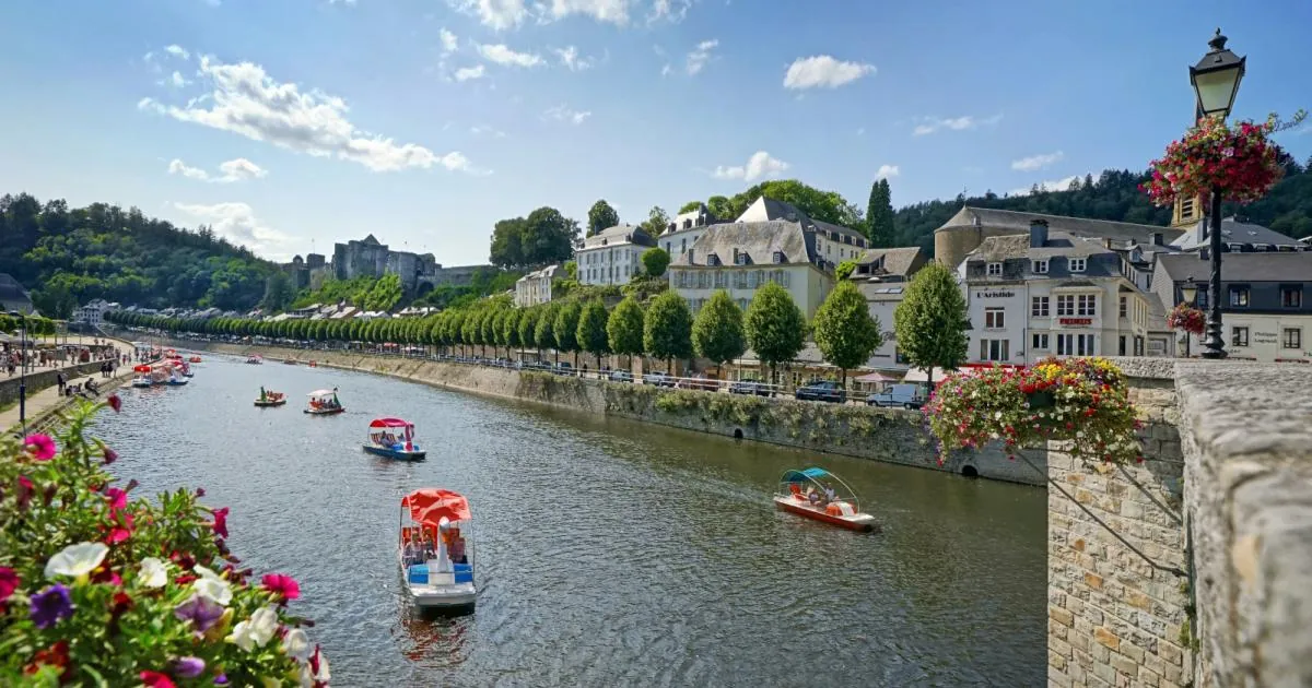 Bouillon and the Semois river from Au gré de la Semois walk