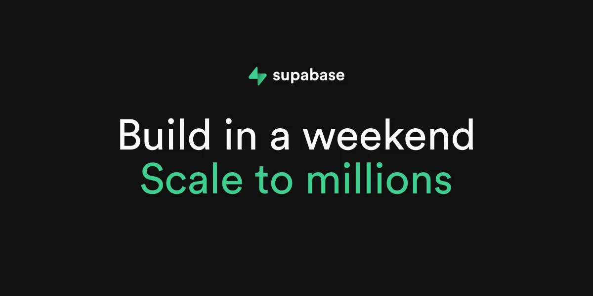 Supabase pricing preview