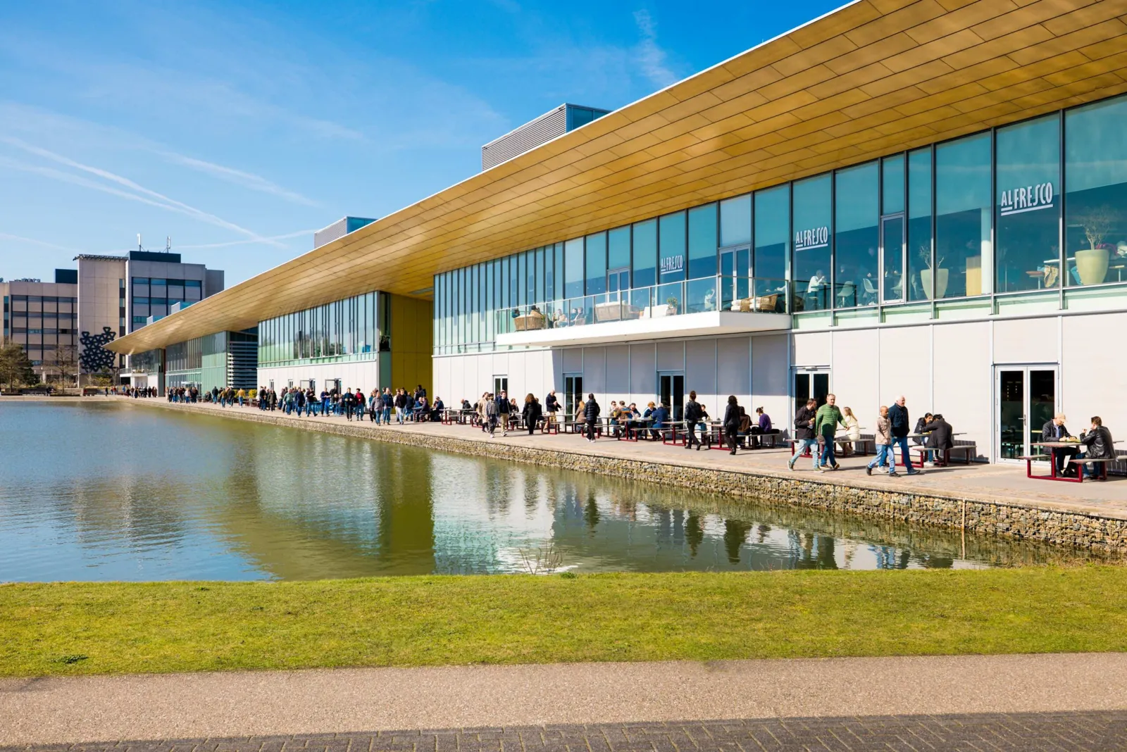 High Tech Campus Eindhoven — The Strip walking area