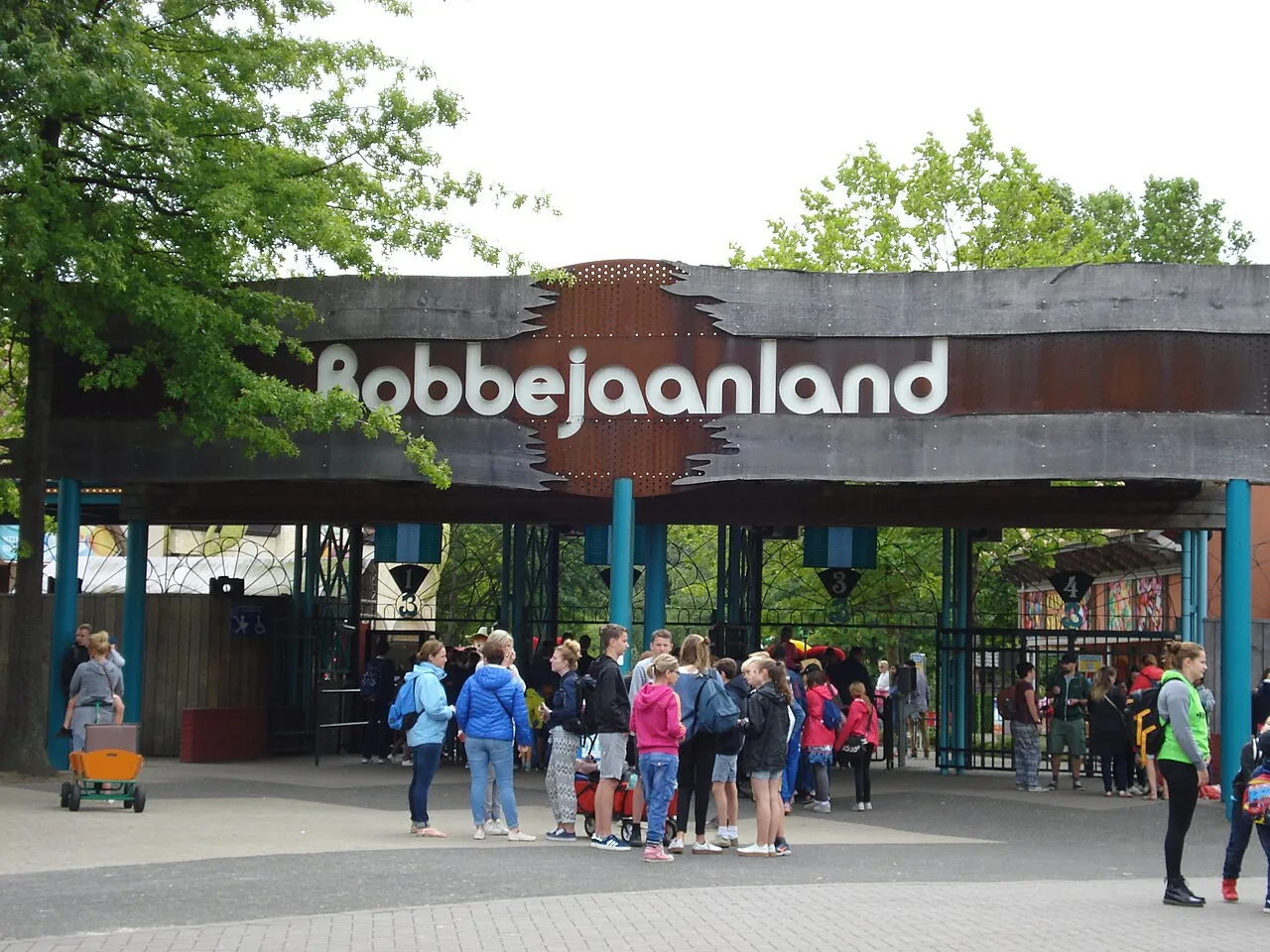 Bobbejaanland entrance