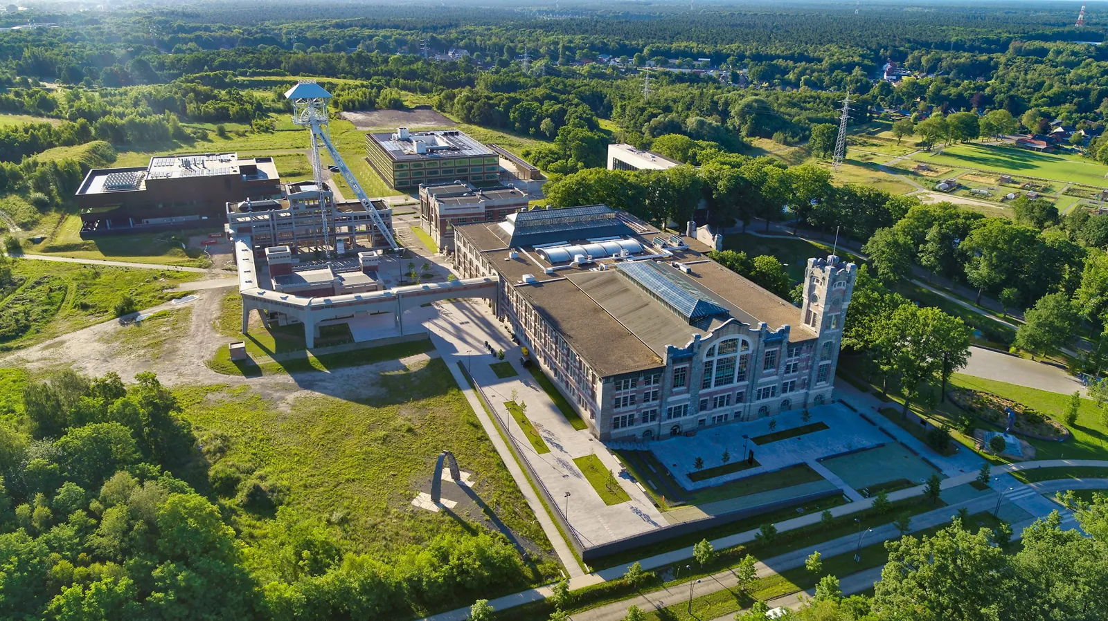 Thor Park / EnergyVille landmark in Genk, the closest in-scope venue at ~10 km from Slagmolen