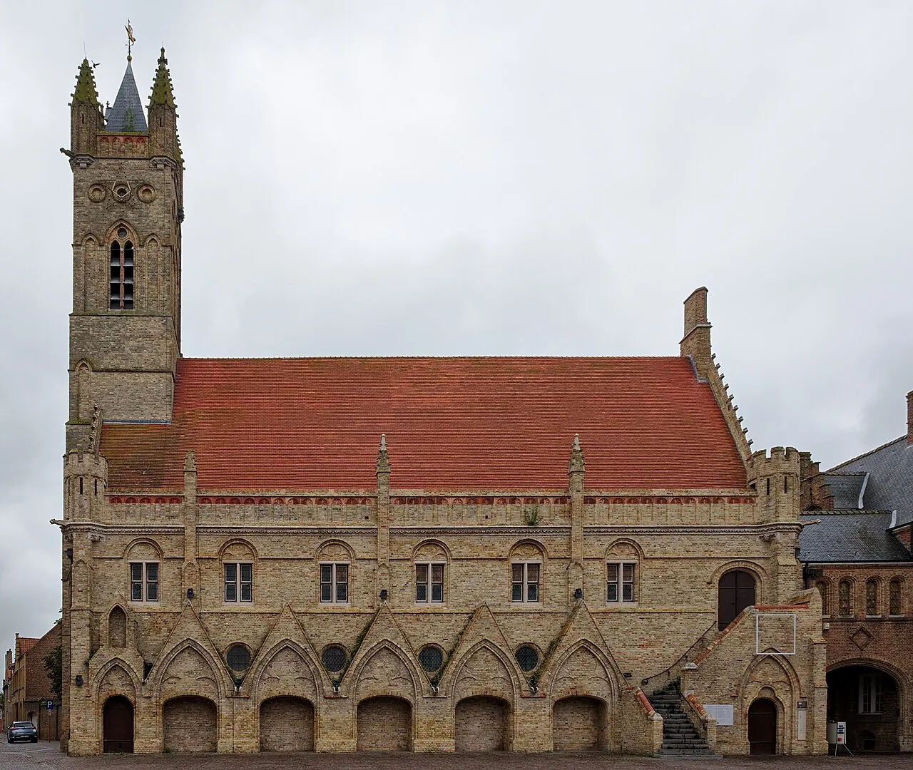 Belfry of Nieuwpoort — UNESCO-listed 35 m late-Gothic belfry, reconstructed 1921–23