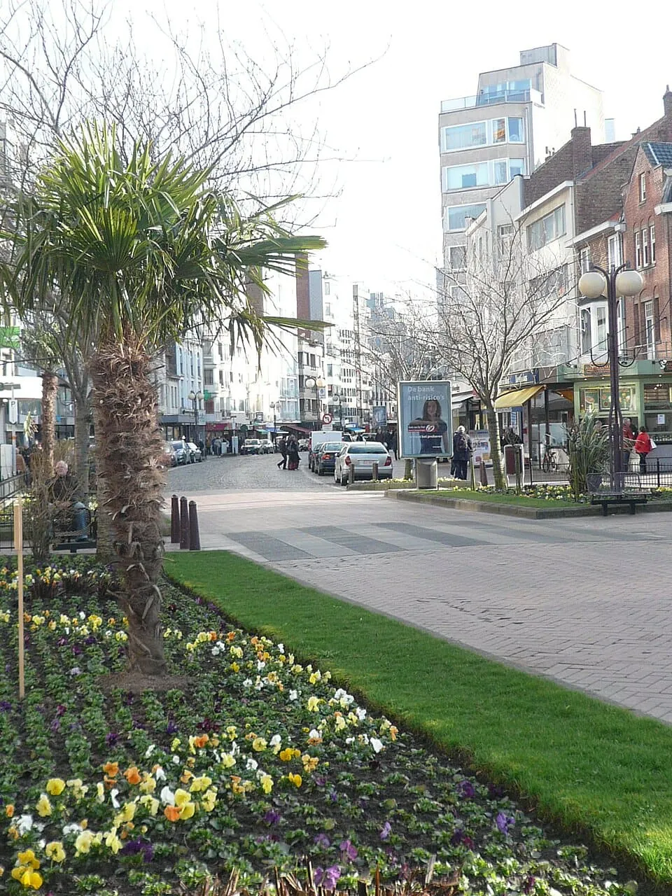 View of central De Panne
