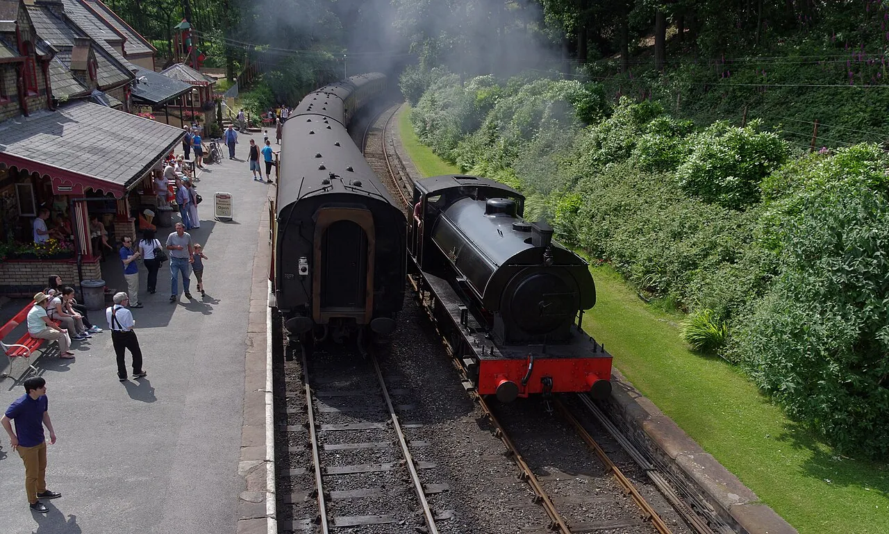 Lakeside & Haverthwaite Steam Railway.