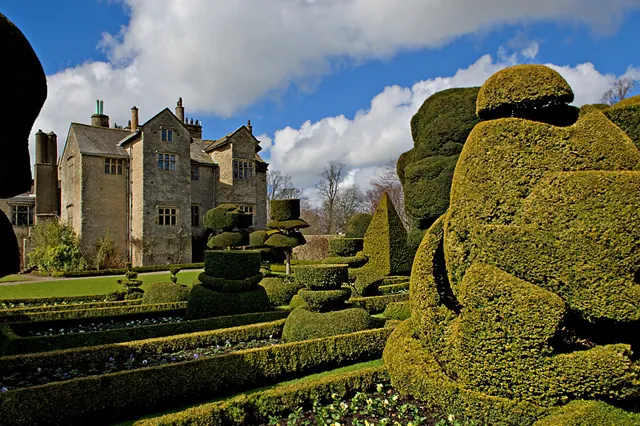Levens Hall — world's oldest topiary garden.