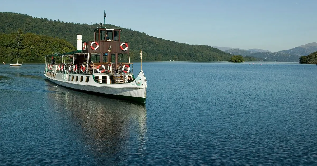 MV Tern (1891) — Windermere Lake Cruises steamer.