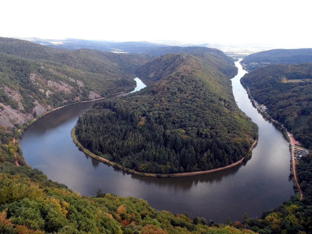 Saarschleife hairpin meander
