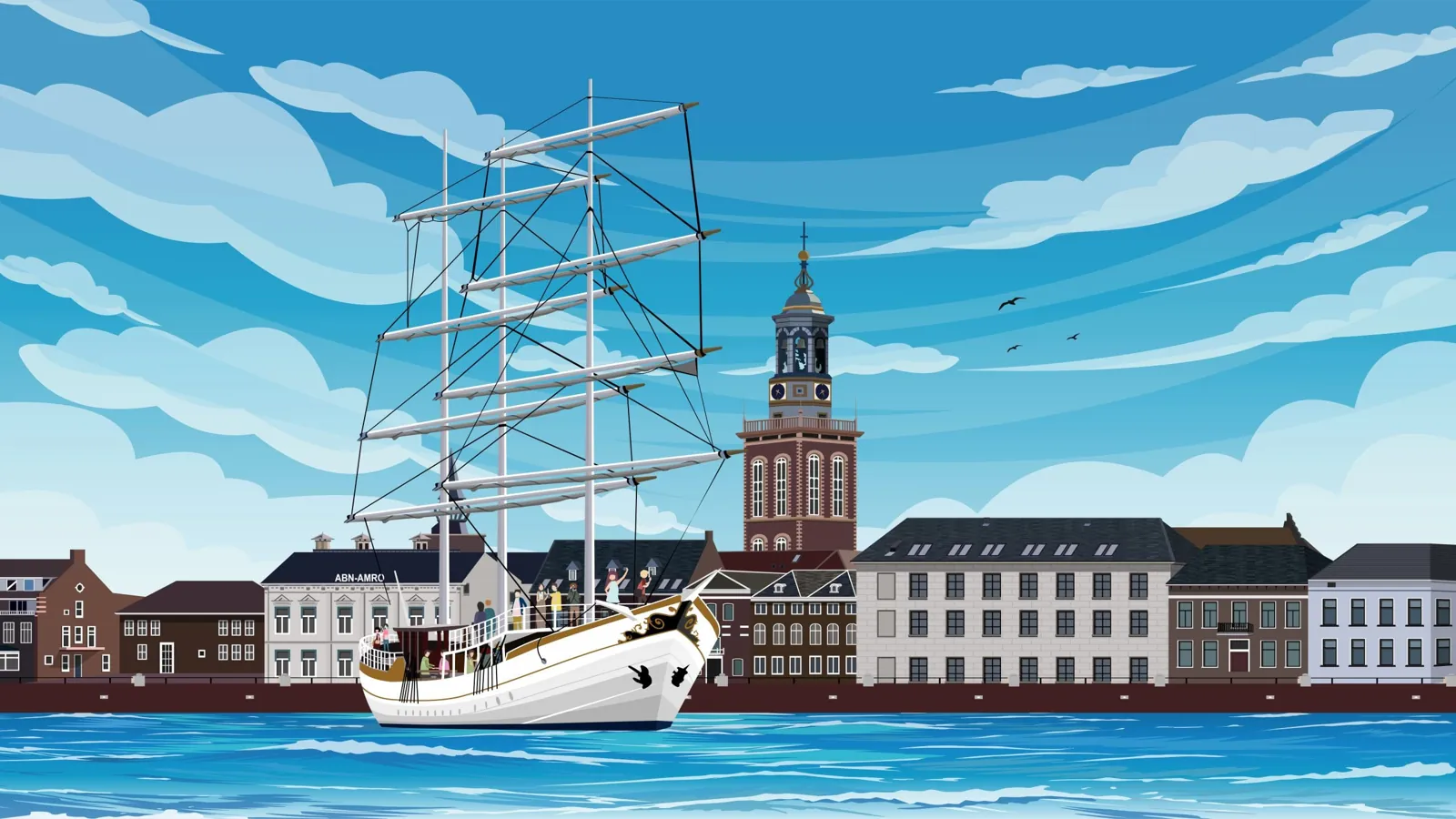 Kampen Hanseatic town