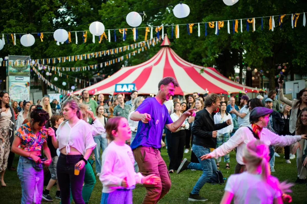 Zwolle Unlimited festival on the Pelserkade