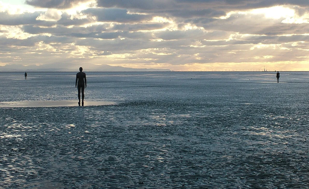 Antony Gormley's Iron Men at Crosby Beach