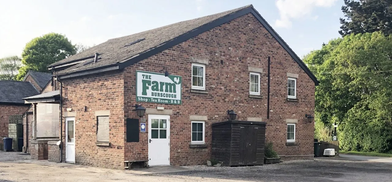 The Farm Burscough — working farm, brick barn, tea-room