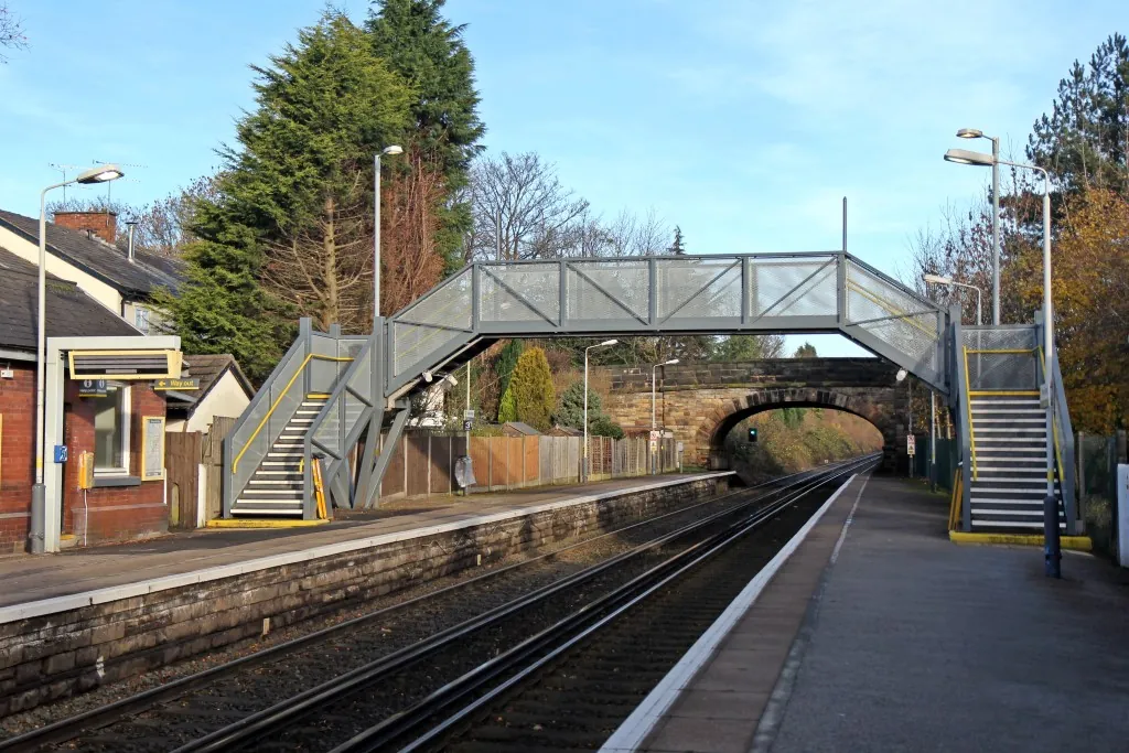 Town Green railway station bridges