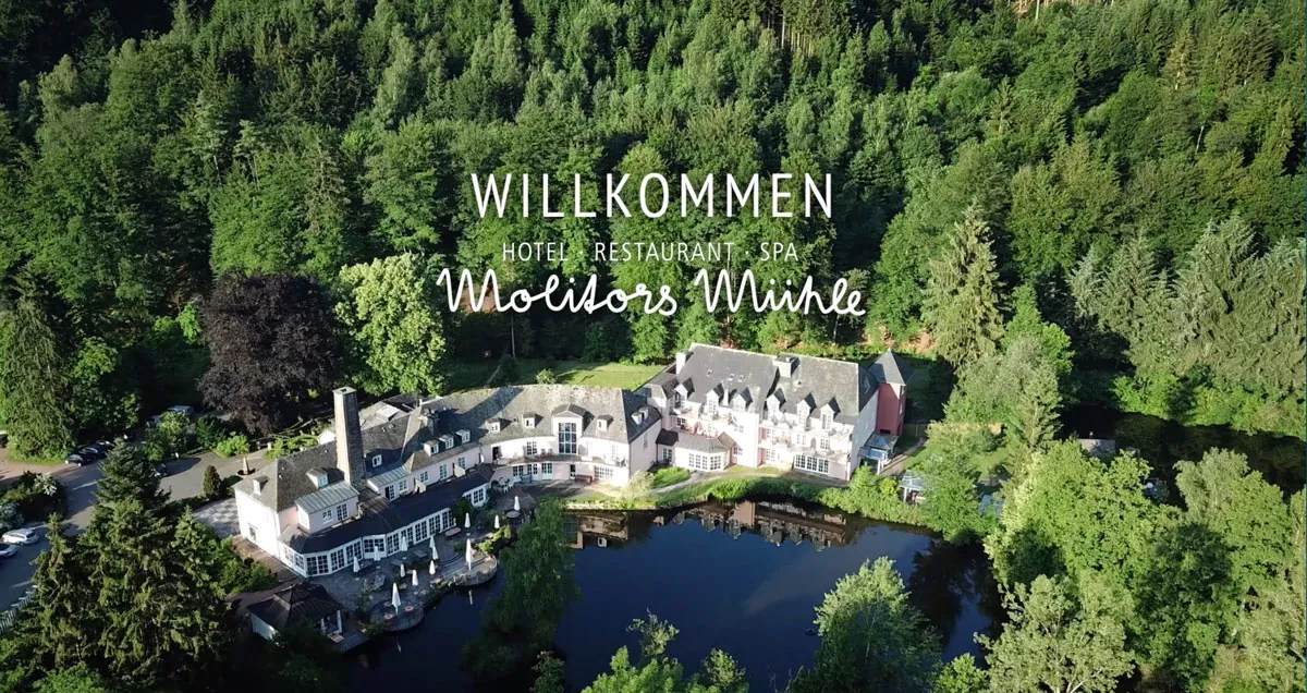 Hotel Molitors Mühle, converted Eifel water-mill with lakes