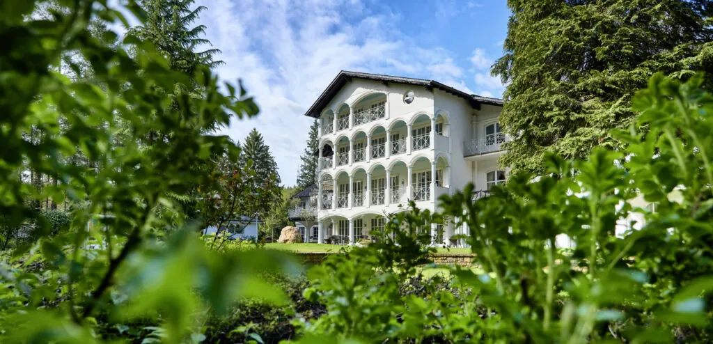 Waldhotel Sonnora in its forest clearing above Dreis