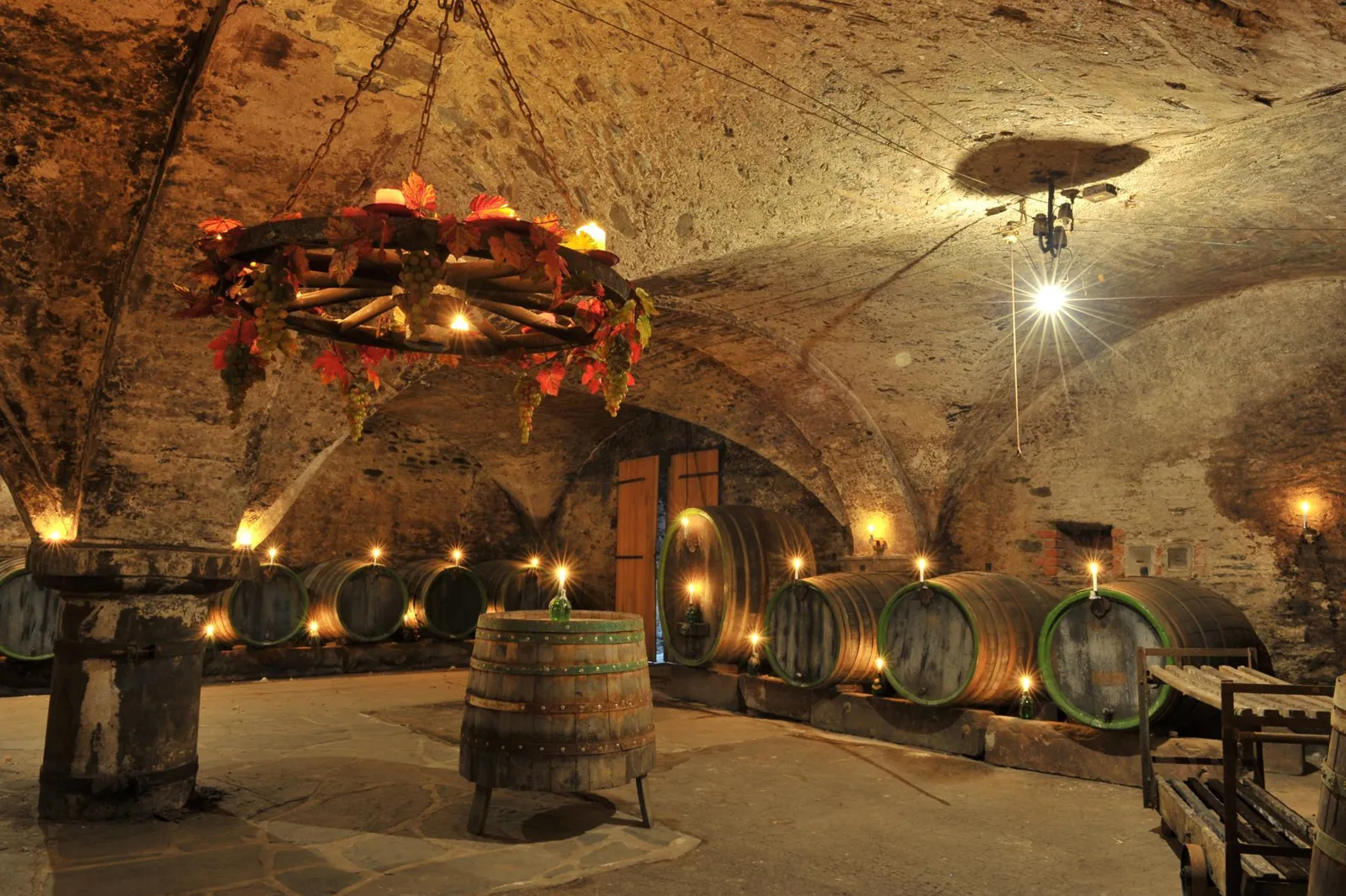Traben-Trarbach wine cellars underground