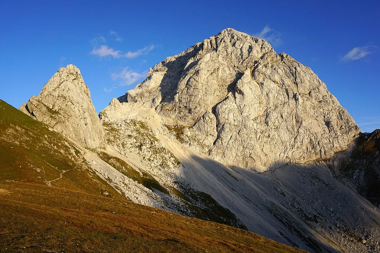 The Mangart road — Slovenia's highest paved road, hairpin switchbacks at 2072 m
