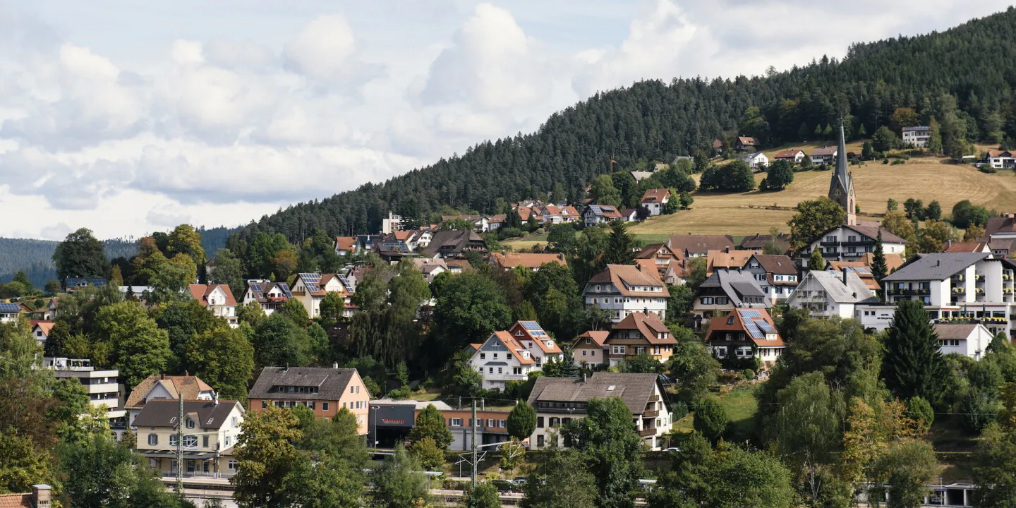 Black Forest landscape near Baiersbronn