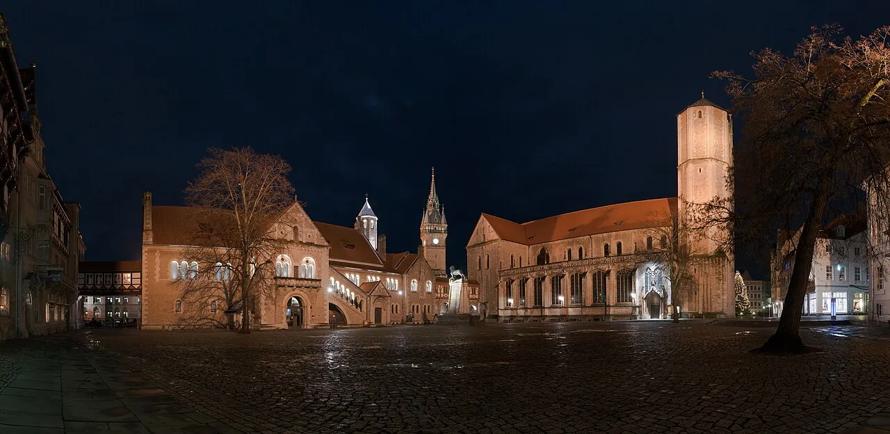 Braunschweig Dom and old town