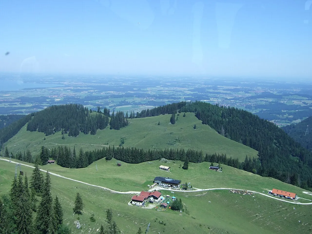 Hochfelln middle station alpine meadow