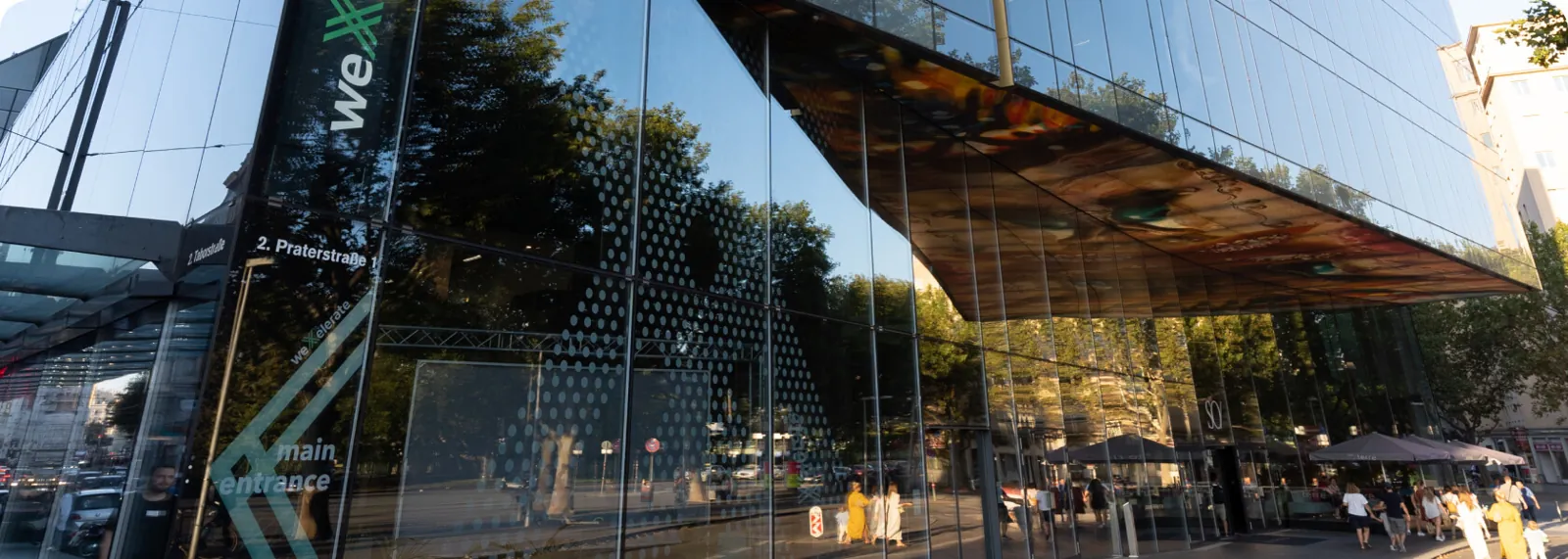weXelerate, Jean Nouvel building, Praterstraße 1