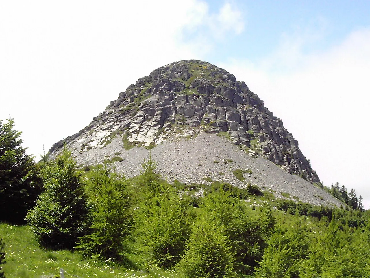 Mont Gerbier-de-Jonc volcanic plug