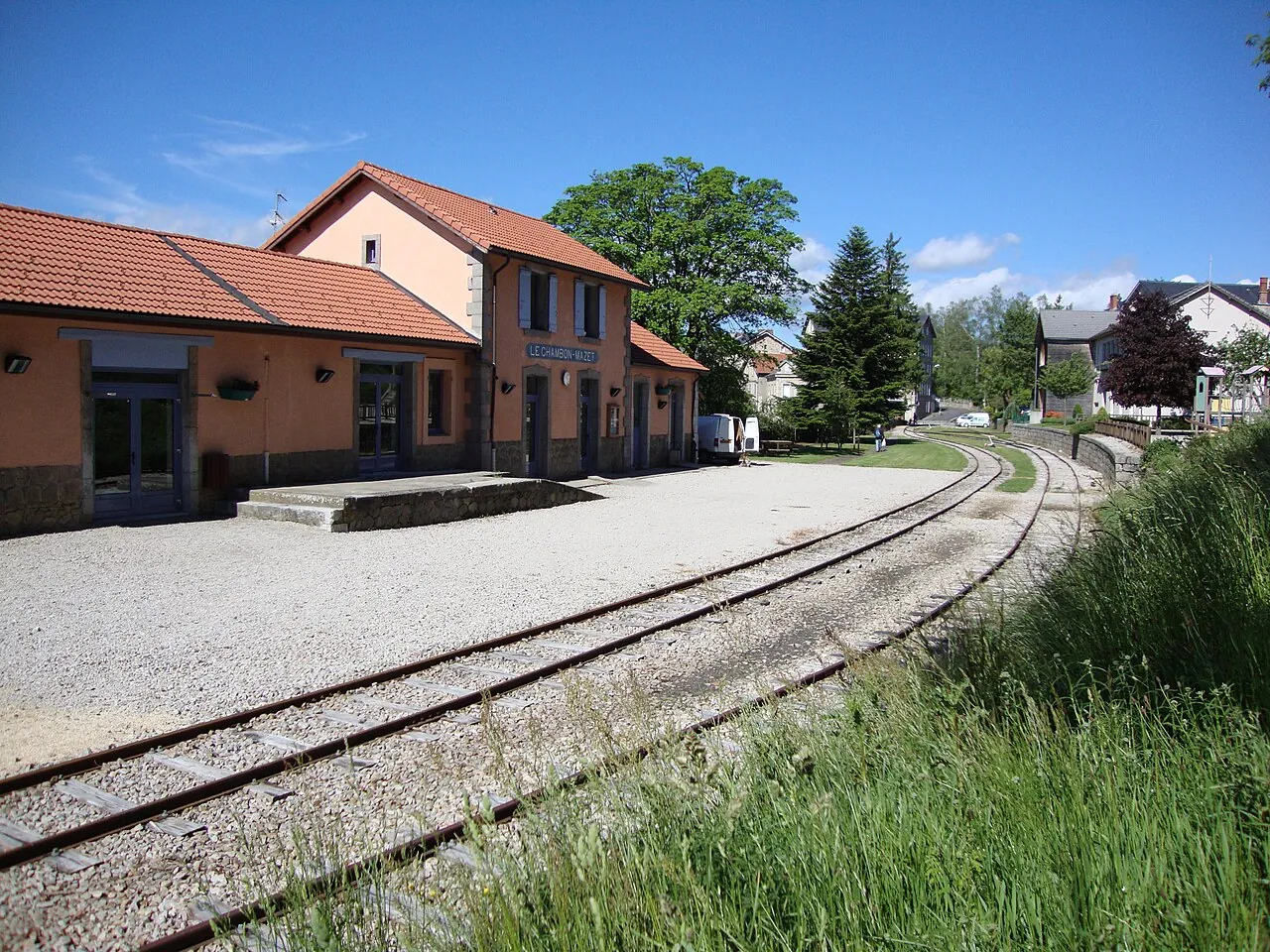Velay Express station at Le Chambon