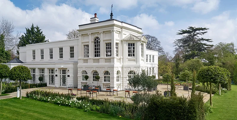 Monkey Island Estate on its private Thames island