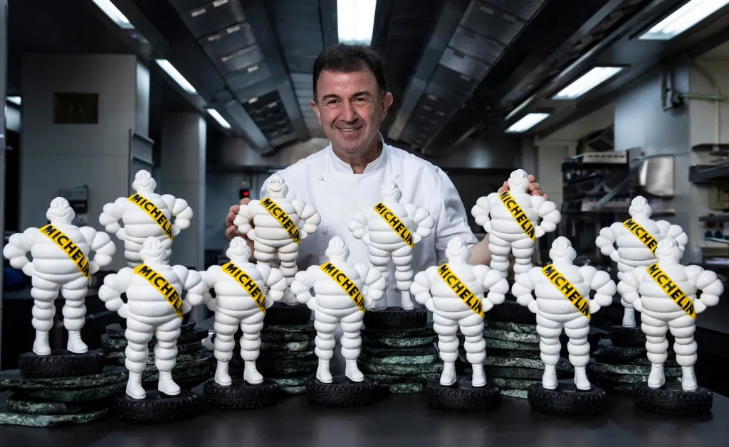Martín Berasategui — three Michelin stars in Lasarte-Oria