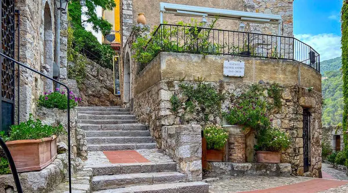 Èze village hilltop on the Côte d'Azur