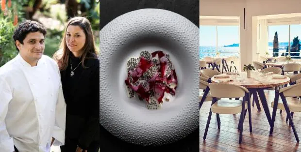 Mirazur — Mauro Colagreco's 3-star restaurant on the Italian border above Menton