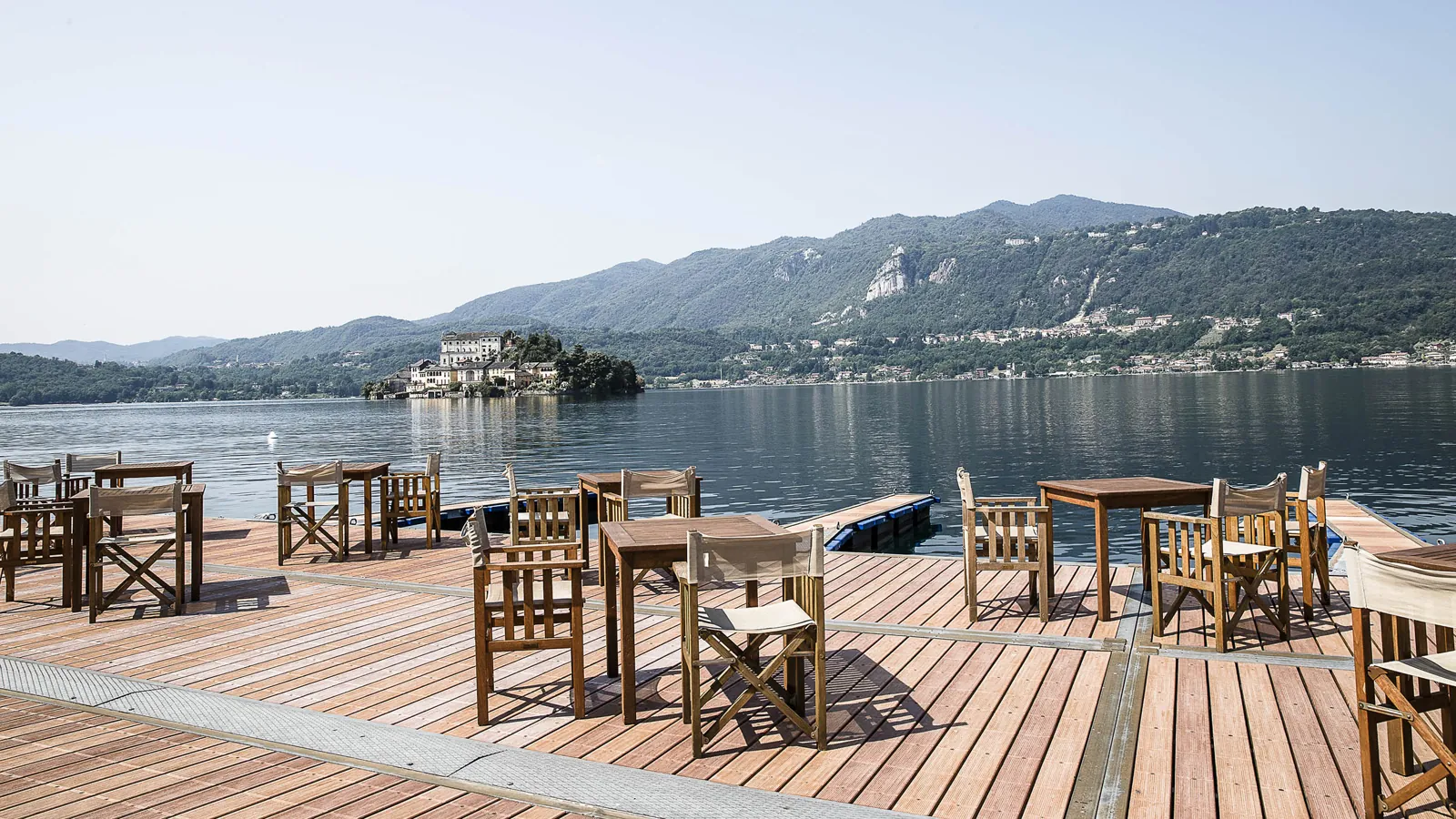Hotel San Rocco, a converted 16th-century monastery on the Orta lakefront