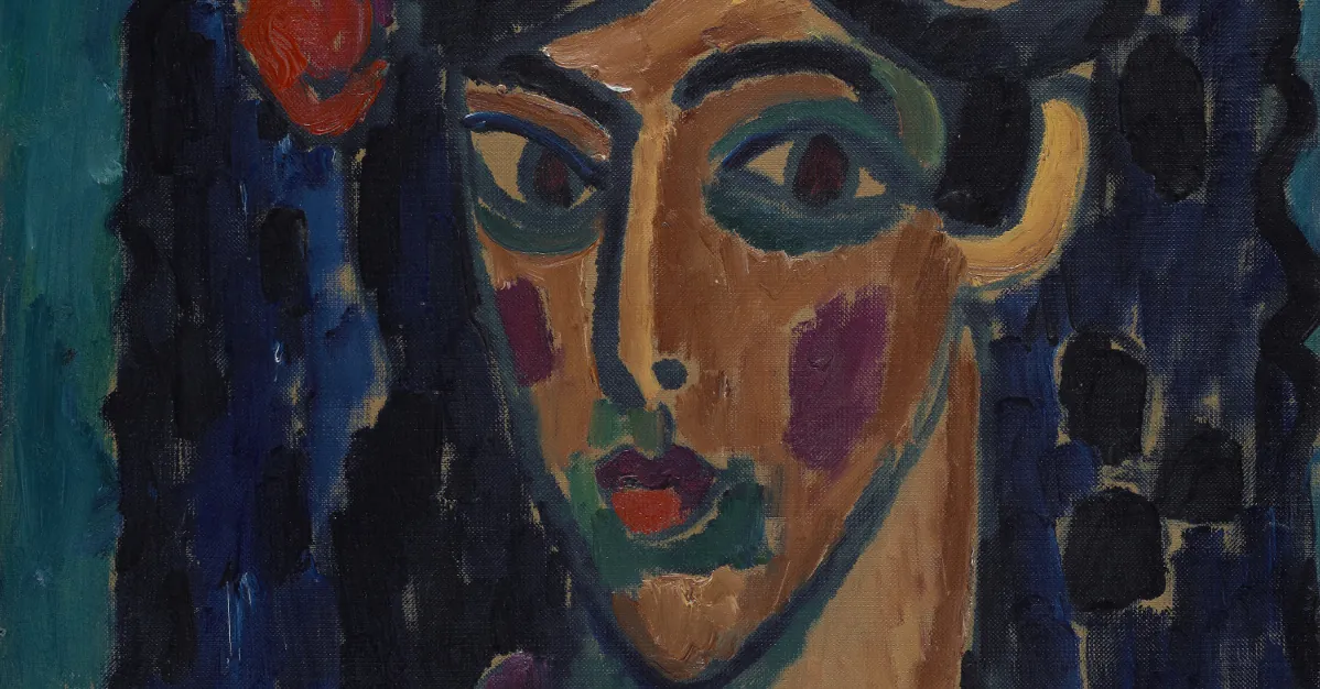 Lenbachhaus collection — a Jawlensky painting
