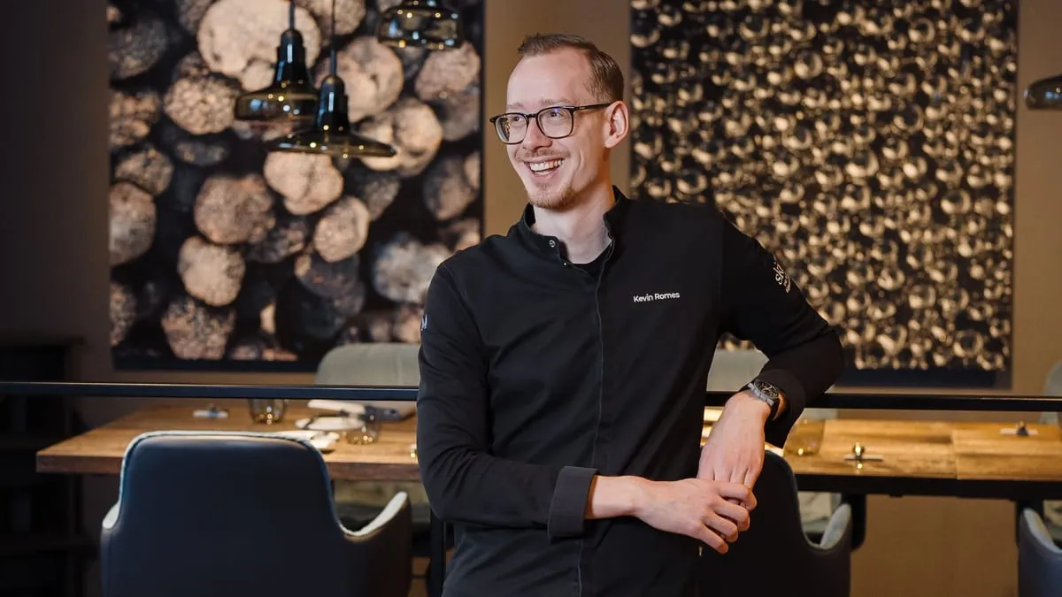 Chef Kevin Romes at Atelier