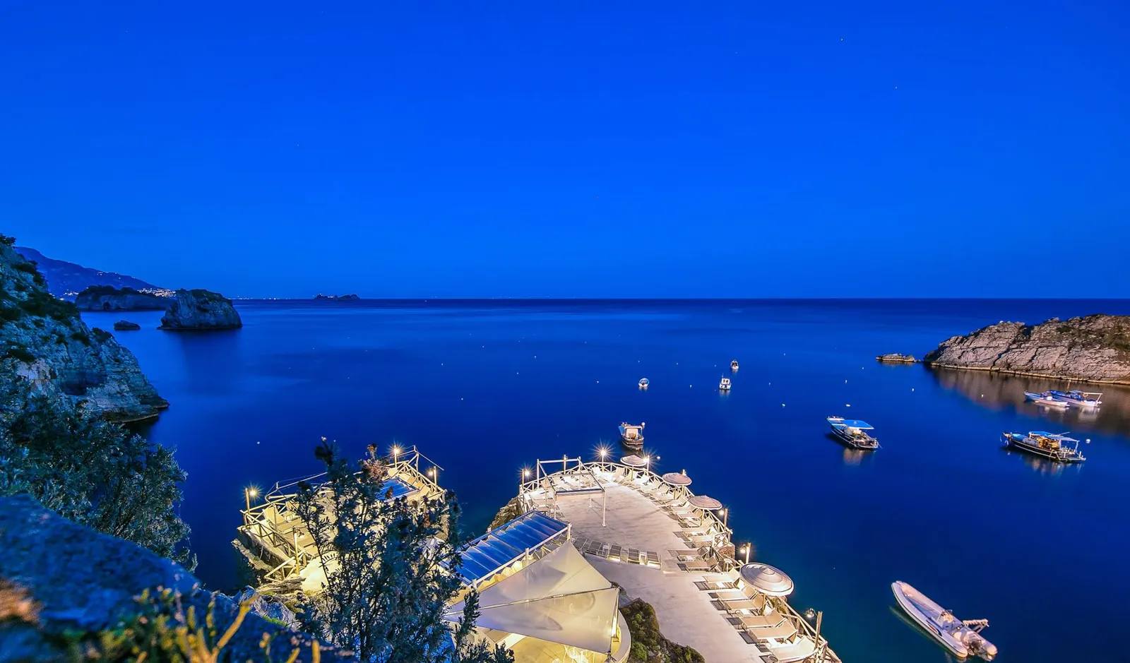 La Conca del Sogno private cove, Nerano