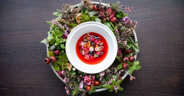 Atelier Moessmer dish from The World's 50 Best