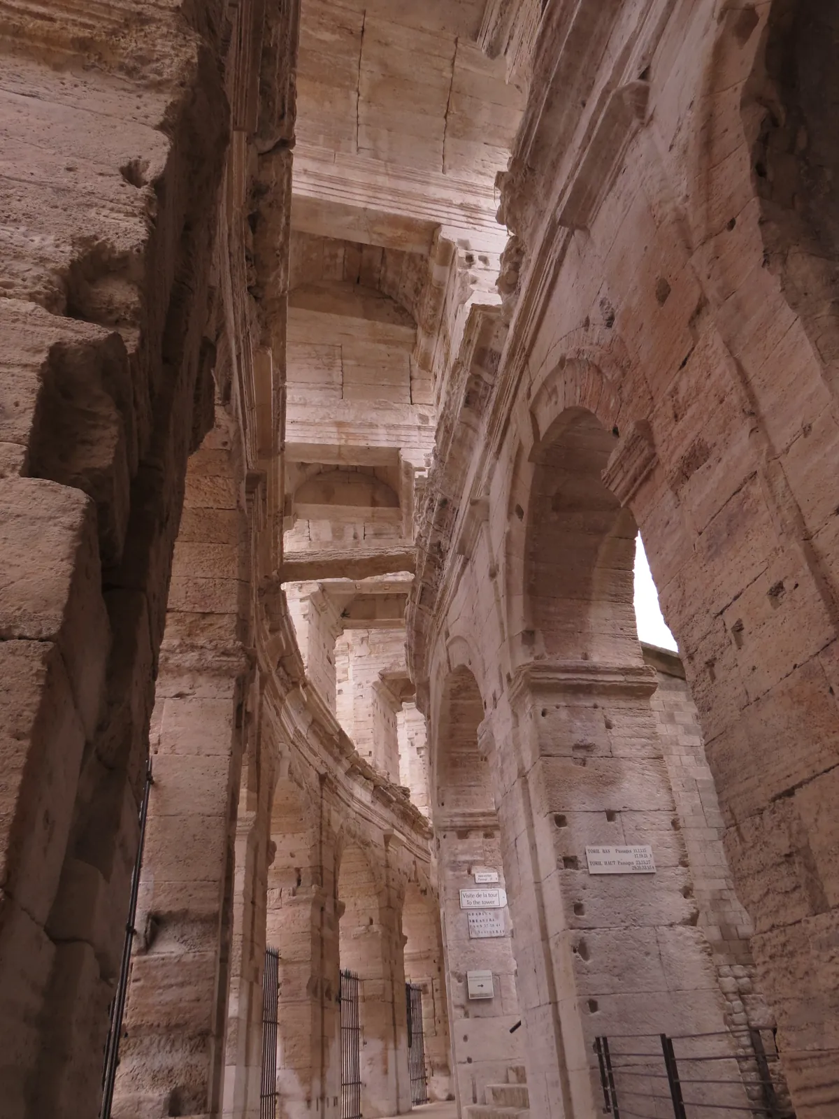 The Roman amphitheatre (Arènes) in Arles, Bouches-du-Rhône