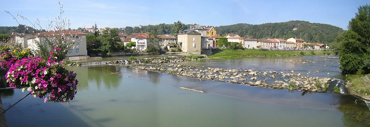 Aire-sur-l'Adour, la rivière et la ville