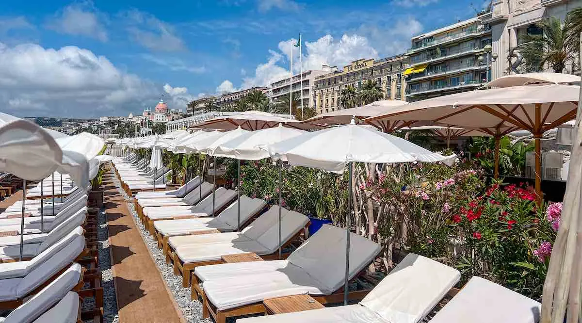 Nice beach Promenade