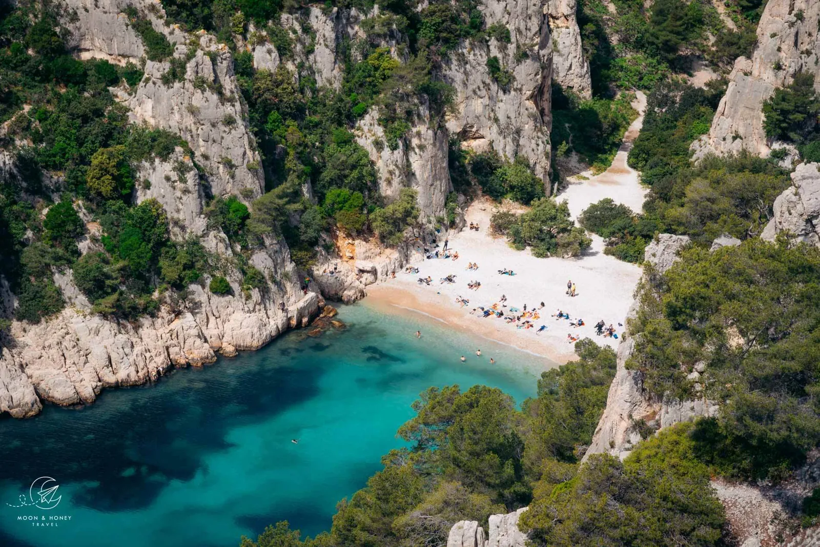 Calanque d'En-Vau, Parc national des Calanques