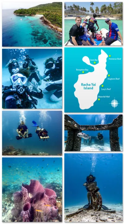 Racha Yai snorkelling, Phuket