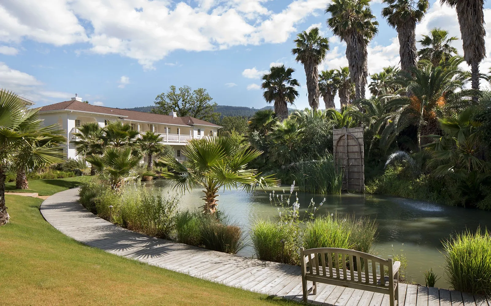 Volcanic ash mud baths at Indian Springs Calistoga