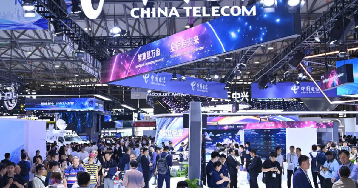 MWC Shanghai 2026 exhibition floor