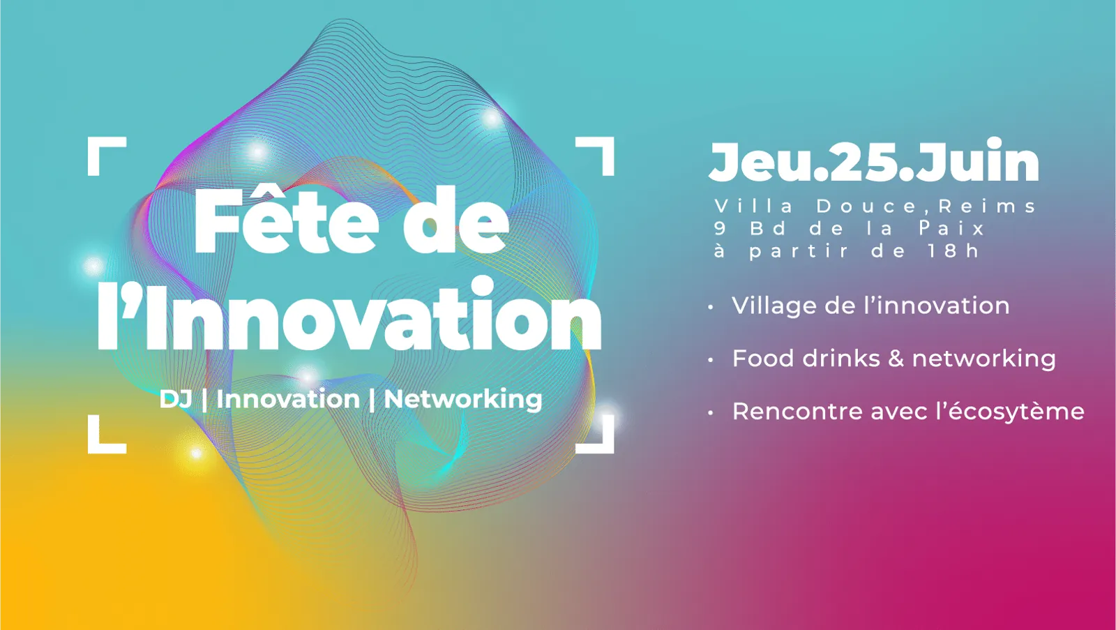Affiche Fête de l'Innovation 2026