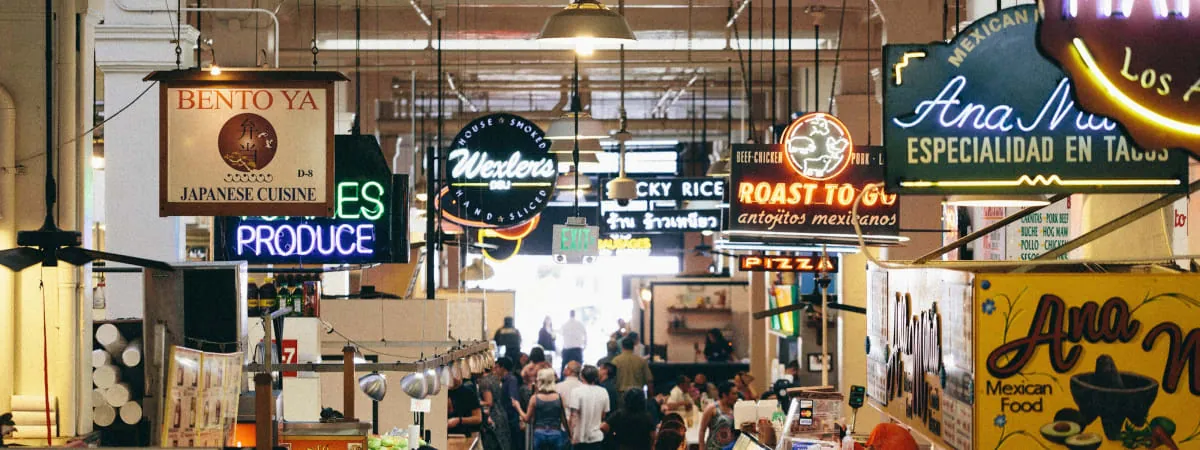 Grand Central Market, Downtown Los Angeles
